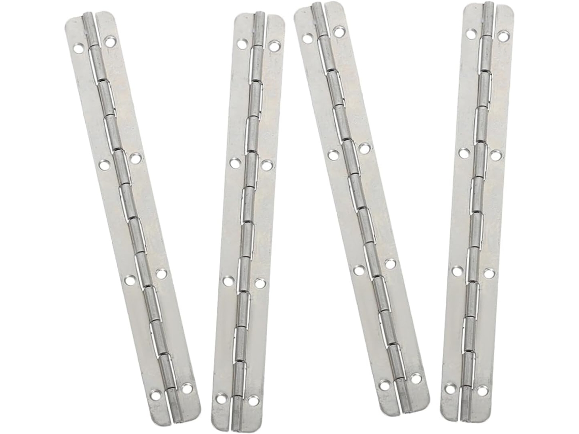 Conjunto De 4 Piano Em Ferro Prateado Com Suave E Versátil Para