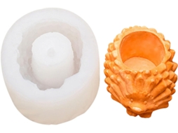 Moldes De Silicone 3d Em Formato De Coruja/ouriço, Decoração Para Casa, Molde Para Vela Aromática, De Gesso,