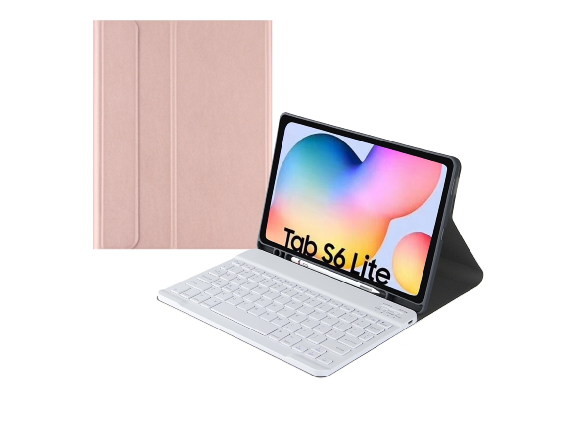 Lurelia Capa Com Teclado Bluetooth Para Samsung Tab S8 Plus 12.4 Com Teclado Quadrado