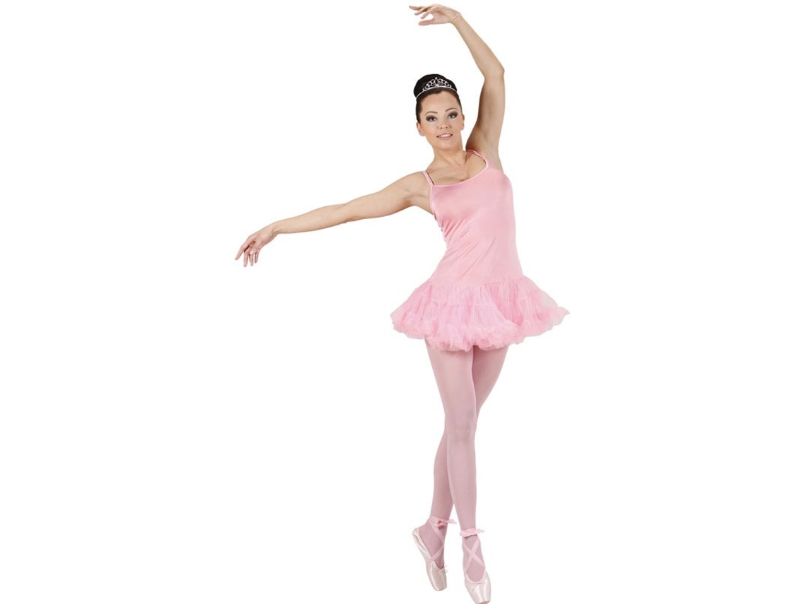 Traje de balé Prima Ballerina rosa para mulheres