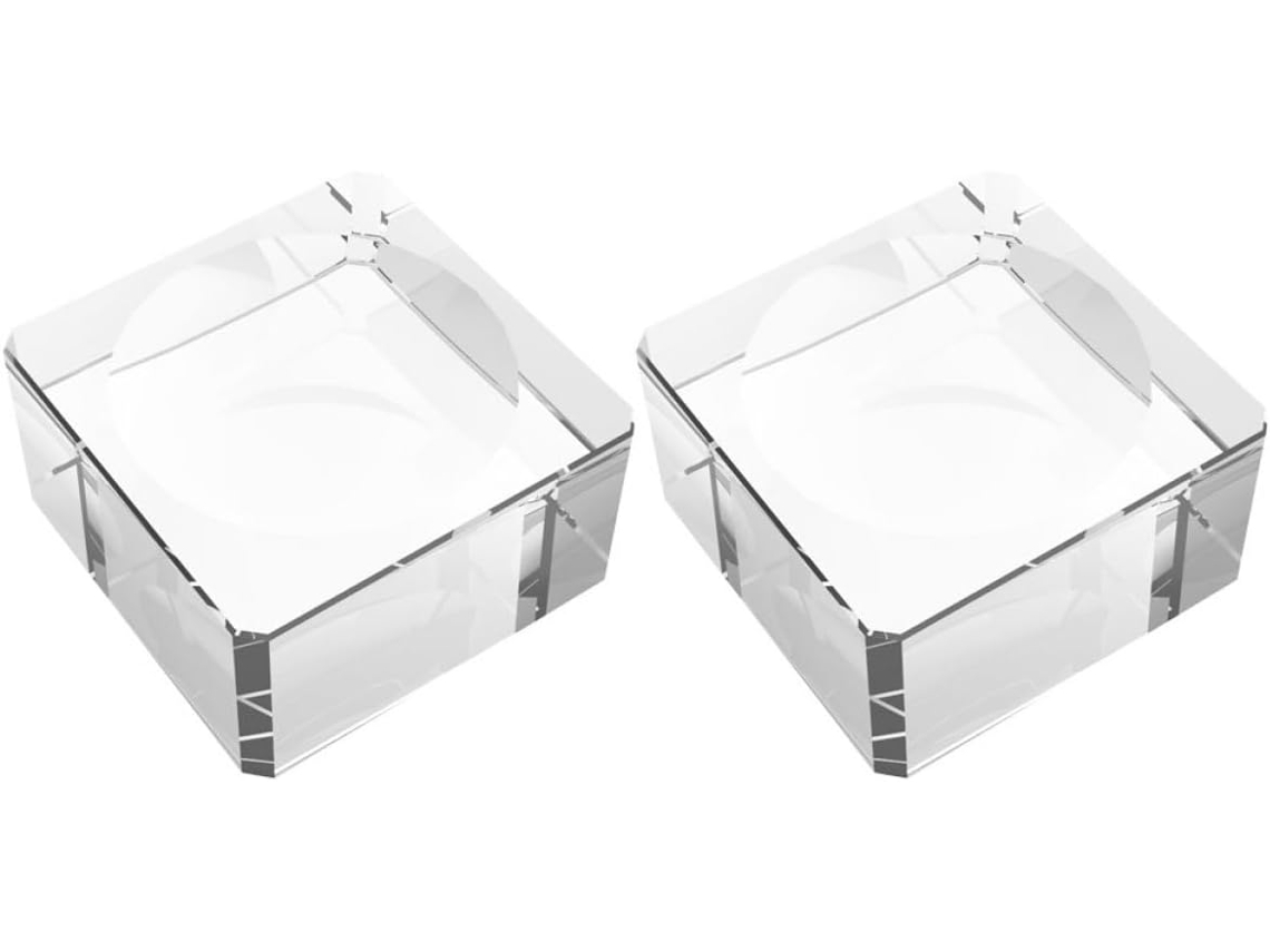 Suportes Retrô Mipcase Para Bolas De Cristal, 2 Peças, Base De Cristal Para Decoração Quarto Ou Escritório