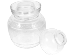 Pote De Fermentação Hermético Vidro Branco Espesso Toyandona Para Cozinha, Superfície Lisa E Vedação À Prova De