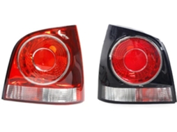 Piscas De Led Para Vw Polo 9n 9n3 2001-2010luz Freio Do Choque Traseiro, Luz Da Porta Traseira E Lanternas Traseiras Sem