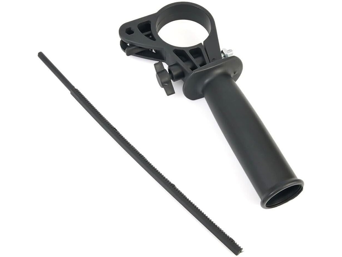 Punho Lateral Para Elétrica Com Régua, Auxiliar Diâmetro Interno De 40-43 Mm, Plástico Preto