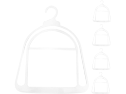 Pendurar Chapéus GOKOCO em 5 peças para parede