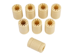 8 Peças/conjunto Rolamento Lm8uu De Polímero Sólido Para Impressora 3d Eixo 8mm