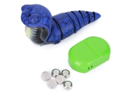 Ats brinquedo de Serpente Elétrica com Controle Remoto Infrarrojo Modelo Animal para Crianças Roxo