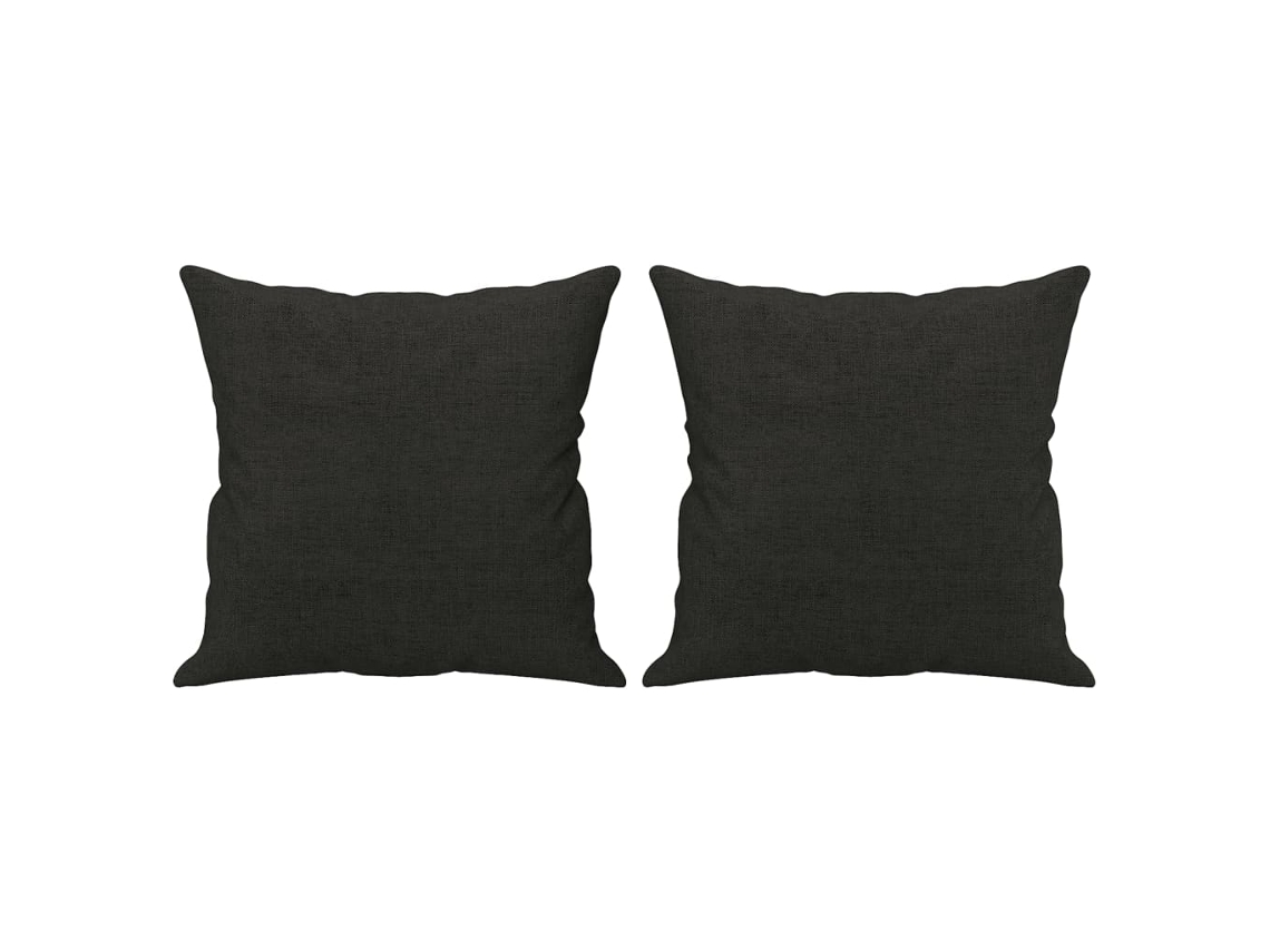 Throw Pillow, Throw Pillows Vidaxl Preto Tecido (n/a)