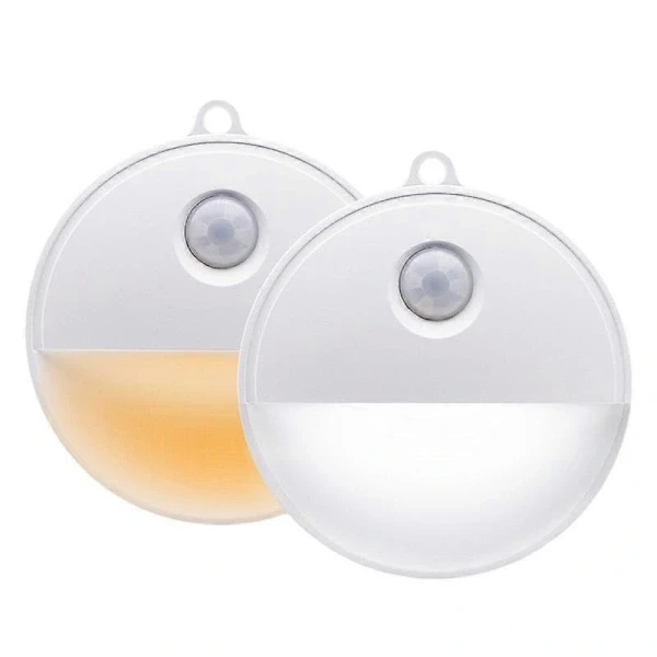 Luminária Noturna Led de Cor Ajustável com Sensor de Movimento, Sucção Magnética e Controle Inteligente de Iluminação para Armários BRILVIBERA