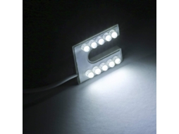 Luz Led U Shape para Máquina de Costura Ac110 250v 2w Base Fixa