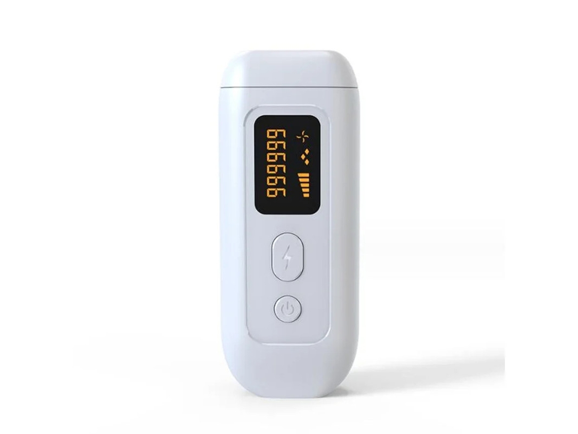 Dispositivo De Remoção De Pelos Yizhood Kt05 Branco Ipl Depilação A Laser Para Homens E Mulheres 999.000 Flashes Brancos