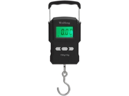Balança Eletrônica Portátil Balança De Bagagem Mini Balança Portátil Brilvibera (a22 Com Régua)