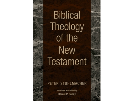 Livro biblical theology of the new testament de peter stuhlmacher (inglês)