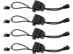 Conjunto De 4 Presilhas De Fixação Para Reduzir Rugas, Feitas De Abs E Elásticos De Nylon.