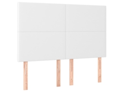 Headboard, Headboards Vidaxl Branco Couro Artificial (144 Cm)