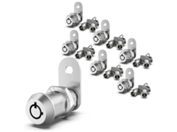 Pacote Com 6 Travas De Came Atualizadas Para Portas De Armazenamento De Rv Travas Iguais, 5/8 Polegadas Aquaforge