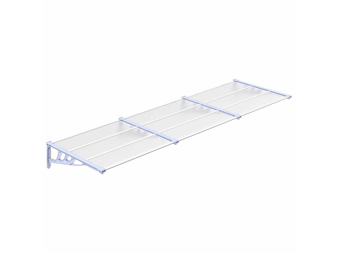 Door Canopy, Door Canopies Vidaxl Transparente Policarbonato (297.5 X 90 Cm)
