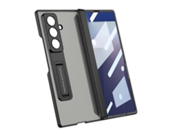 Capa Magnética Translúcida Integrada Gkk Com Suporte Para Samsung Galaxy Z Fold7 5g