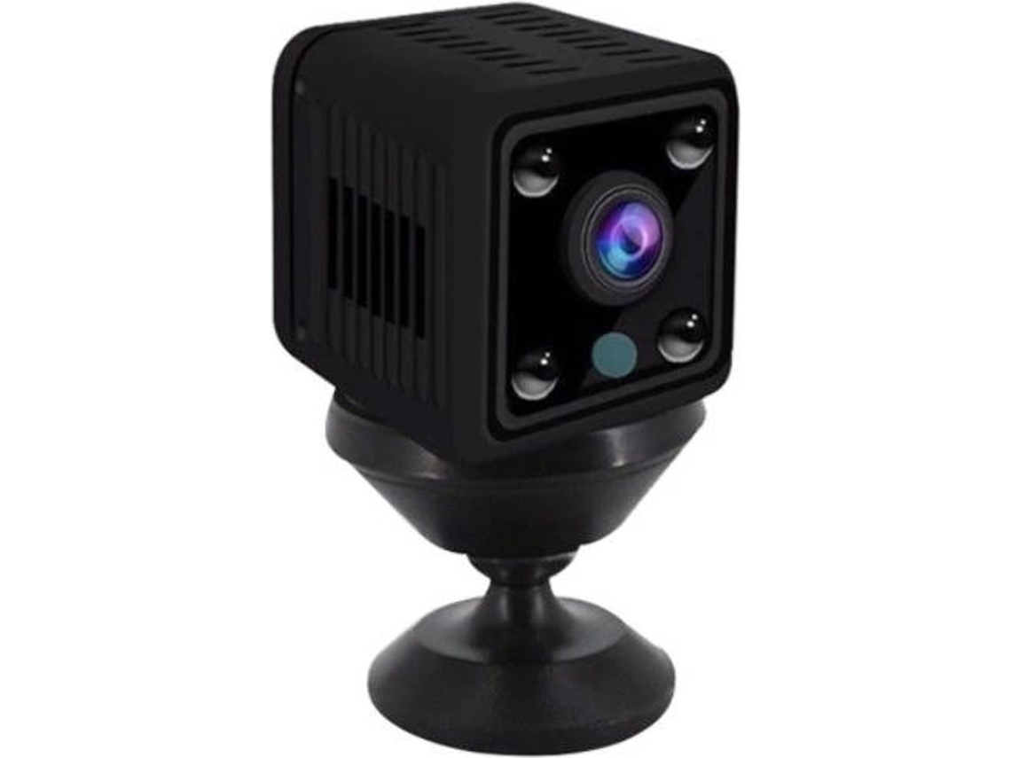 Mini Câmera Sem Fio com Áudio Night Vision 1080P Hd Wifi Câmerapreto YIZHOOD