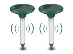 Repelente solar ultrassônico Sylanda para toupeiras (pacote com 2) A375