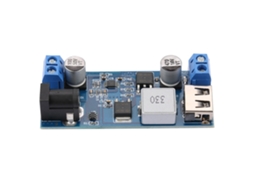 Módulo Redutor de Voltaje DC DC 30w 9-36v para 5v 6a com Saídas USB