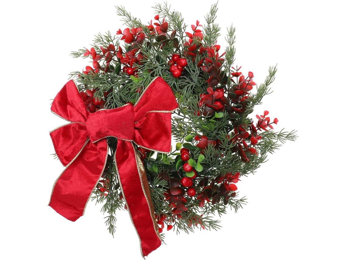 Couronne De Décorative Com Pendentif Suspendu Para Porte Élément Festif Para Décoration De Fête