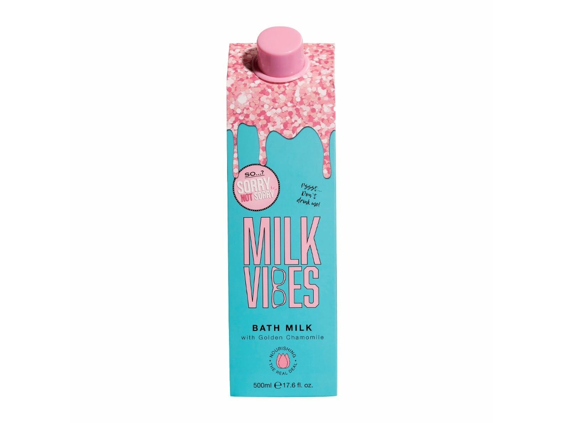 Leite Corporal SO…? SORRY NOT SORRY Milk Vibes 500 Ml