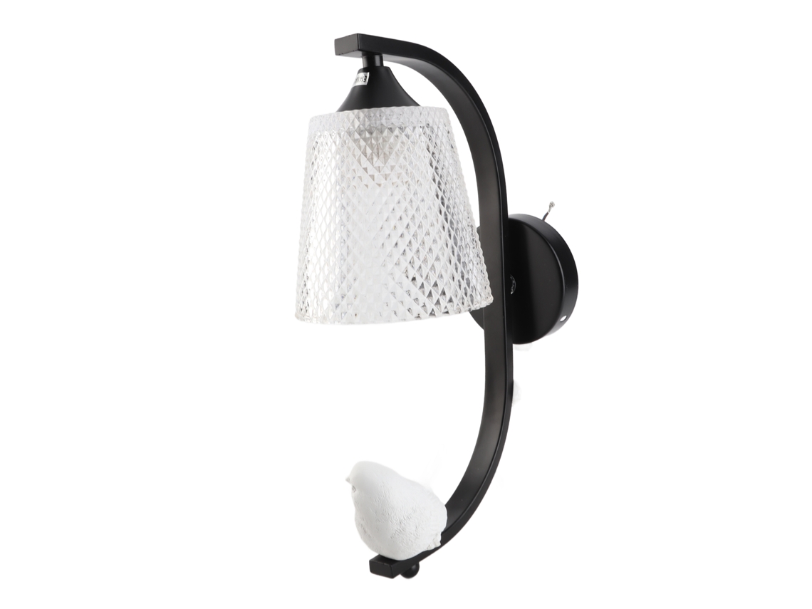Luminário de Parede Moderno Decorativo com Pássaro | S/MARCA