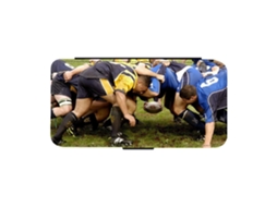 Capa Flip Para Iphone 17 Pro Com Tema De Rugby