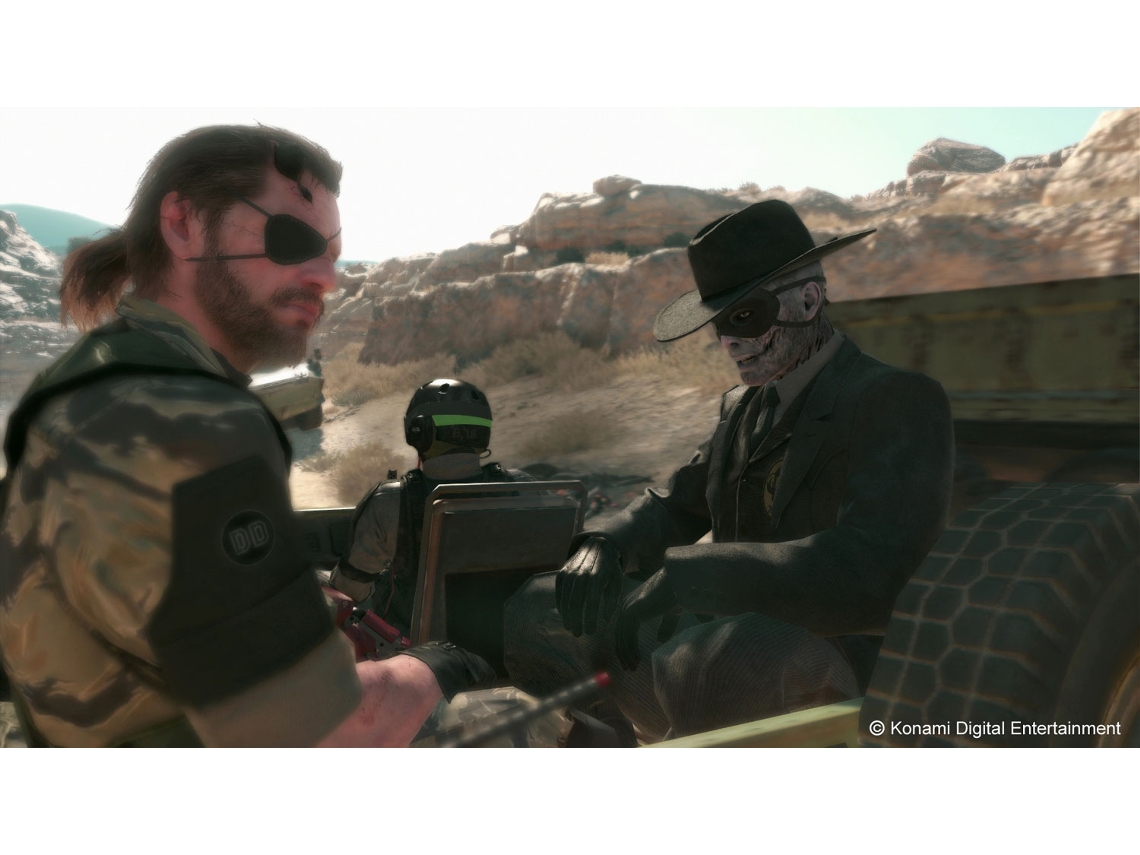 Jogo PS3 Metal Gear Solid V: The Phantom Pain - Day One