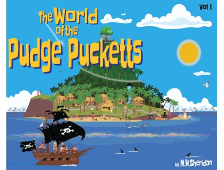 Livro The World of The Pudge Pucketts de MW Sheridan (Inglês)