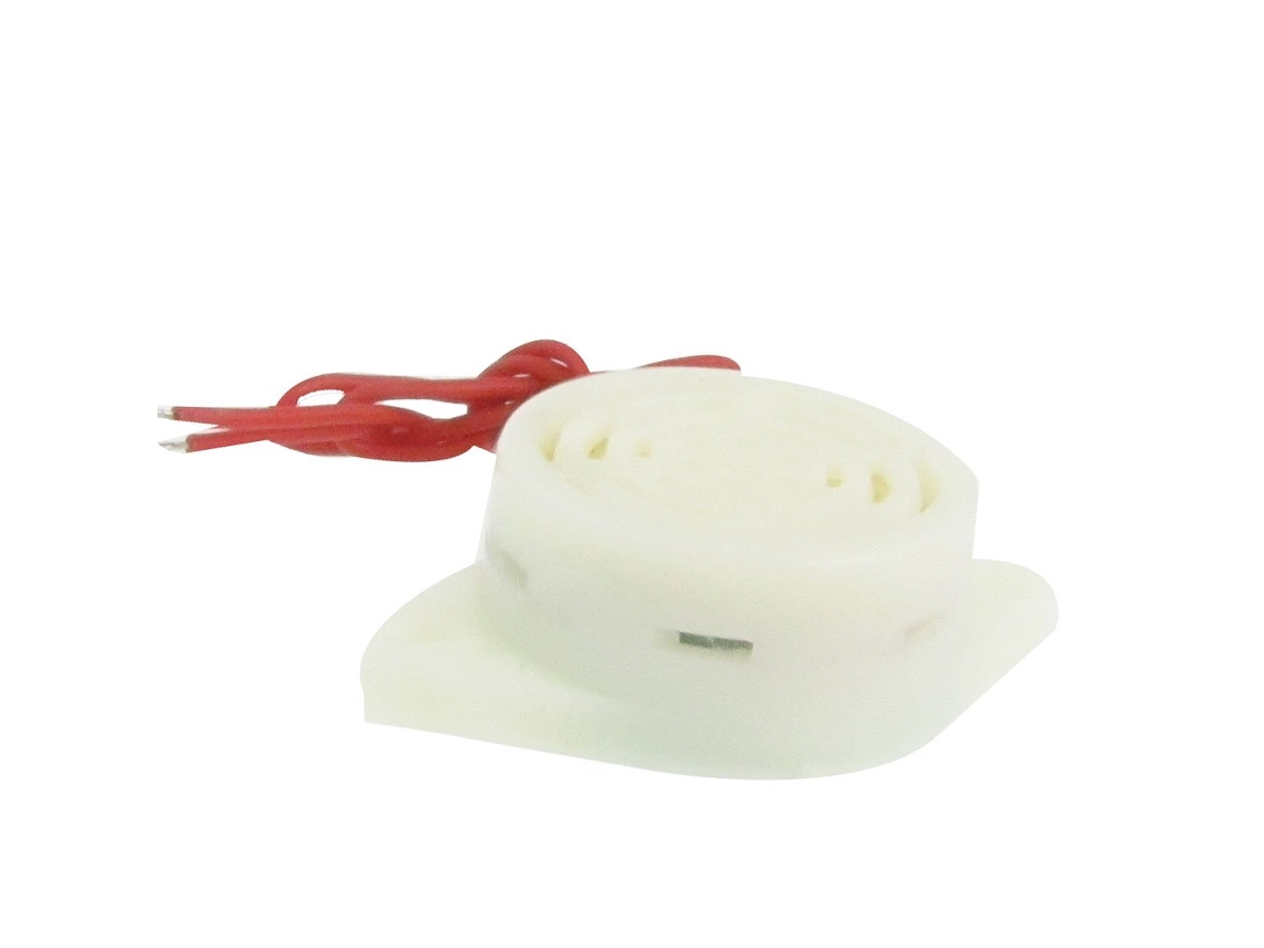 Buzzer Eletrônico Industrial de Tom Contínuo Lzq 2715 Ac 220v de 2 Fios 85db CHABERLU