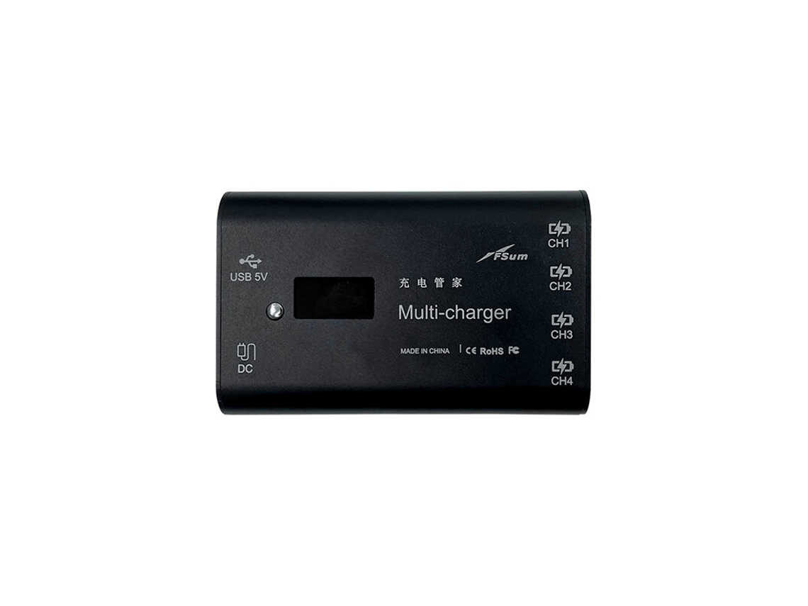 Carregador Múltiplo Combinado C/ Adaptadorfsum Carregador Múltiplo Inteligente Charge Housekeeper Hubsan Ace Pro Se Refined Blackhawk2 MDUG