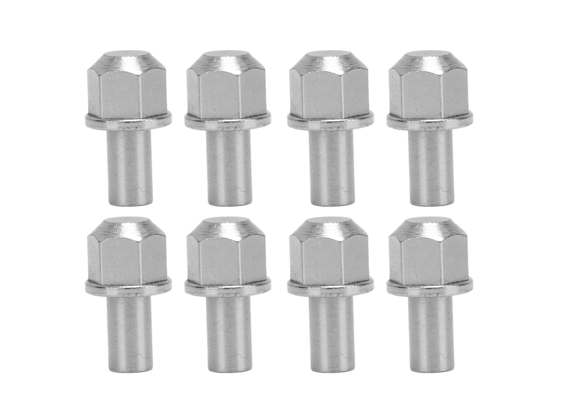 Mali 8 Peças Adaptador de Cubo de Roda Hexagonal Rc com Coluna de Extensão e Parafuso Metal para Axial Scx10 Traxxas D90 Redcat Gen8 1/10
