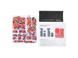 Pegatina Protectora De Pvc Para Cámara Pocket 2 Anti-rayas Película De Piel Con Grafiti De 4 Colores