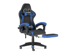 Cadeira Gaming BIGZZIA Estilo A1 (Até 136KG - Elevador a Gás Classe 2 - Preto azul)