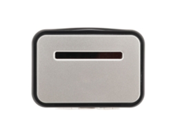Contador De Passos 3d Pedometer Simples Com Clip Para Caminhada Solar E Bateria Prata