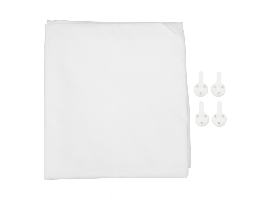 Virtual Background Screen Opaque Foldable Photoshoot Virtual Screen Backdrops For Studio Video Portrait Photoshoot White LAXISCREED