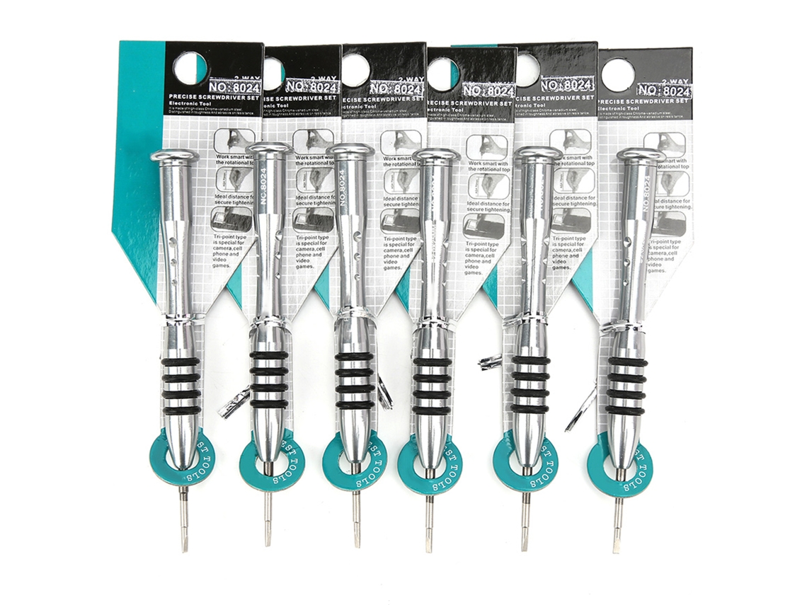 Chave Fenda 6pcs Aço Cromo Vanádio