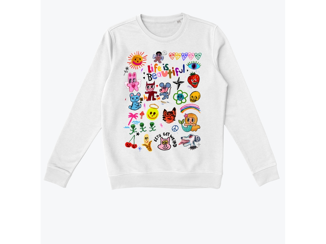 Unisex Life Is Beautiful Sweatshirt-l