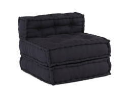 Modular Sofa Unit (for 1 Seat), Modular Sofa Units (for 1 Seat) Vidaxl Antracite Tecido (n/a)