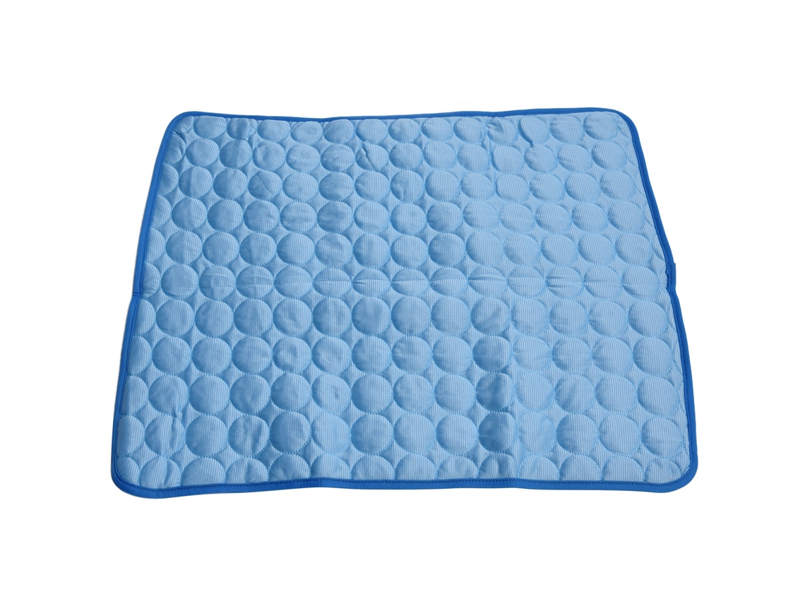 Tapete Refrescante, para Cães e Gatos, Respirável, Macio, Uso no Verão, Tamanho Xxl, Azul AQUAFORGE