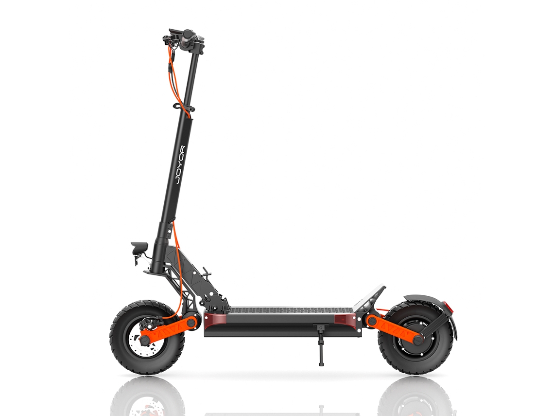 Trotinete Elétrica 600w 48v 13ah, Joyor, Alcance Até 55km, Pneus Off-road De 10", Dobrável E Leve (22,5kg)