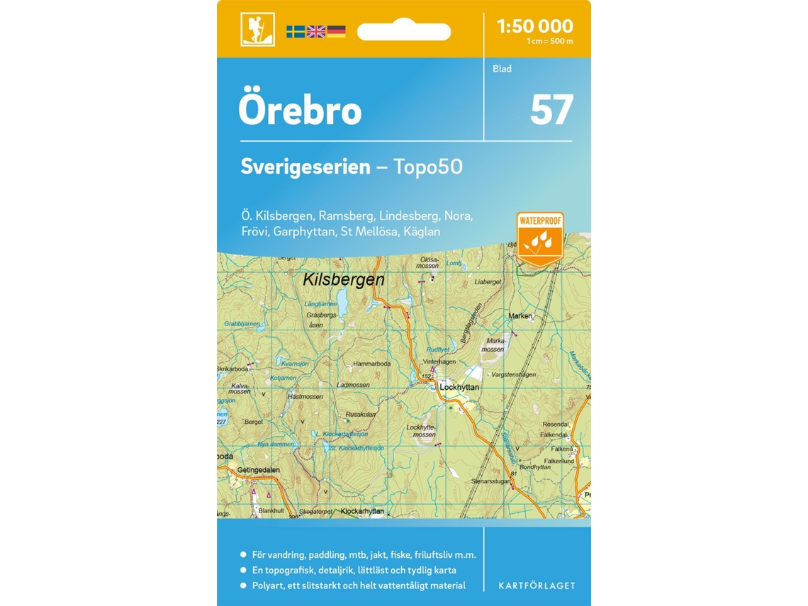 57 Örebro Suécia Série Topo50 9789189997363 BRILVIBERA