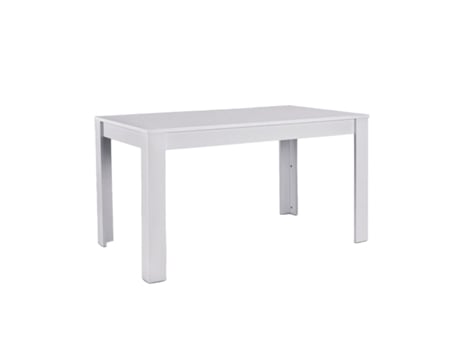 Mesa de Jantar Ou Cozinha Rustic 140Cm Branco SALDOSYSTOCKS