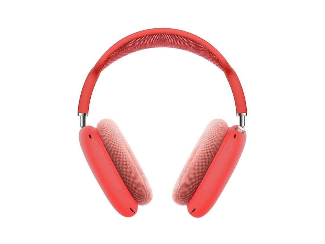 Protetor Auricular Com Faixa Para Airpods Max Vermelho Brilvibera