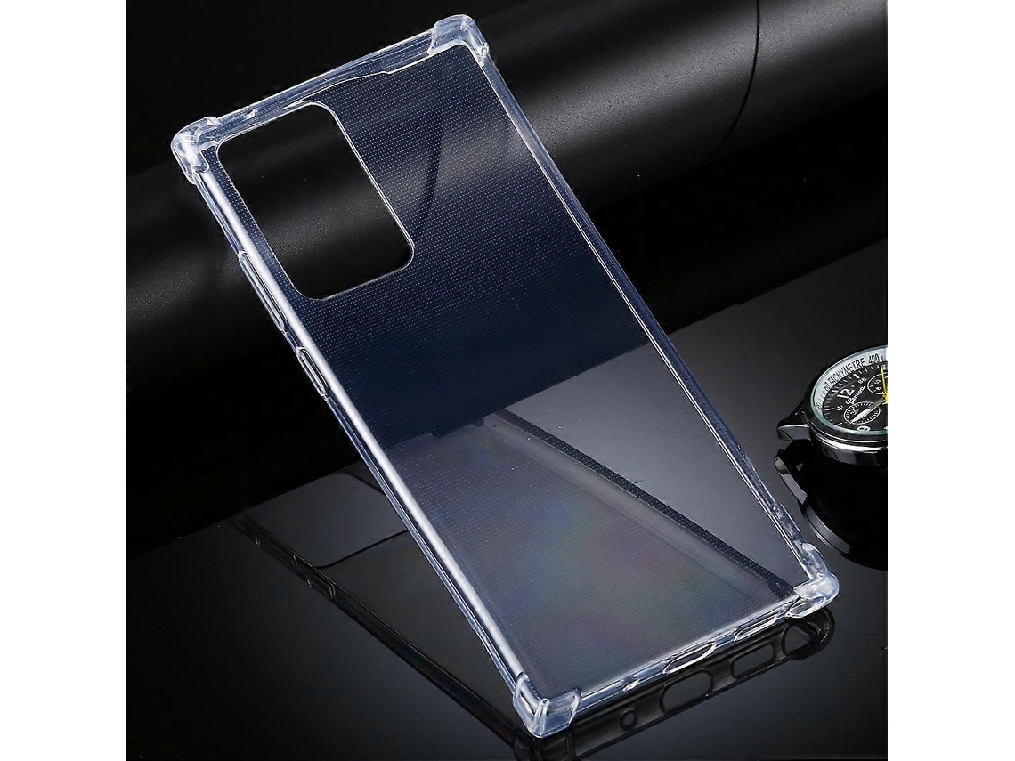 Capa De Tpu Ultrafina Com Quatro Cantos E Proteção Antiqueda Para Samsung Galaxy Note20 Ultra