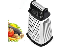 Rallador De Caja De Acero Inoxidable 4 Lados Para Queso Parmesano Jengibre Verduras