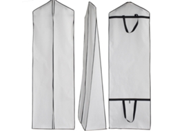 Lurelia Saco Para Roupa, Antipoeira, Com Fecho, Para Vestido De Noiva, Para Têxteis, 180 X 60 X 30 Cm