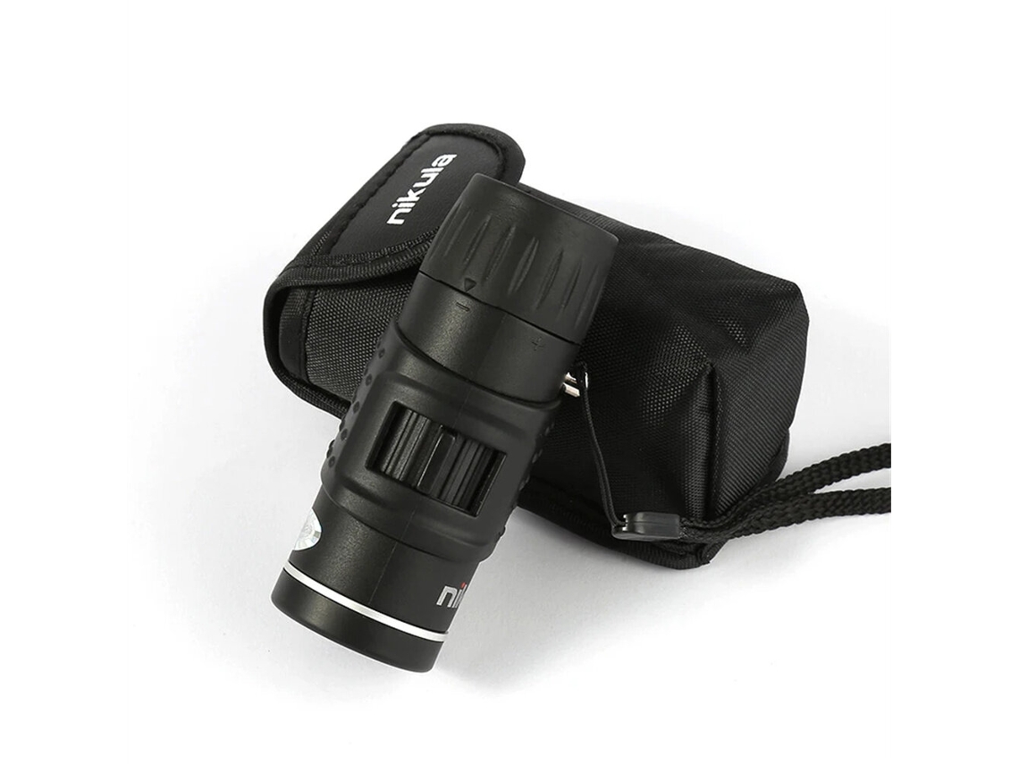 Nikula Hd 7x18 Mini Monocular Telescópio Preto Óptica Bak4 Portátil Concertos Caça Camping Longo Alcance